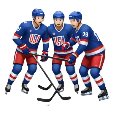 USA Hockey sticker