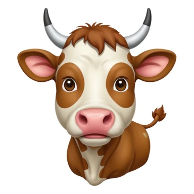 Indian cow sticker