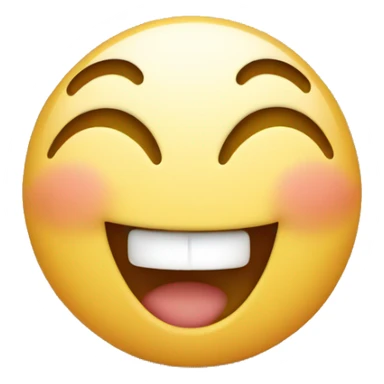 Happy face blushing on stomach with feet and toes in the air behind head sticker