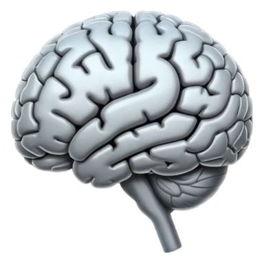 an idea and a brain sticker