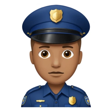 police man sticker