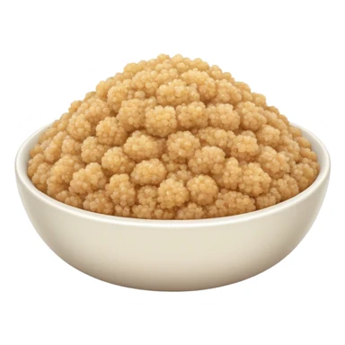 bowl of quinoa sticker