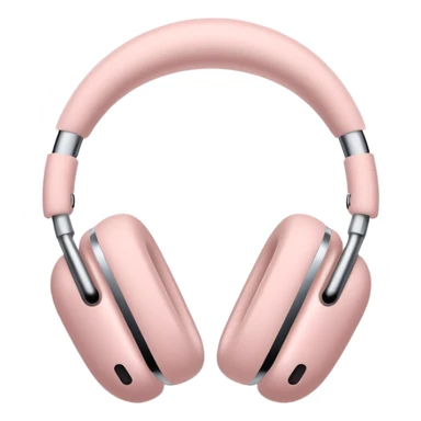 Airpods max light pink  sticker