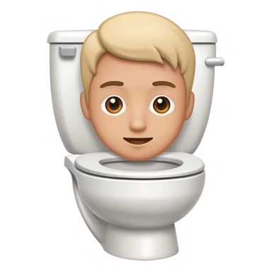 Alpha on toilet sticker