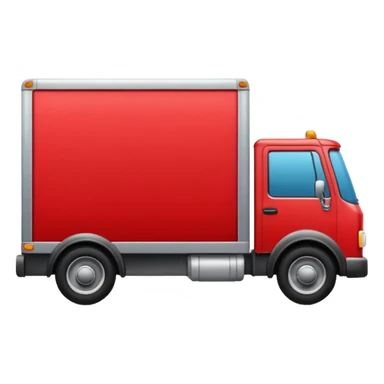 Moving truck or dolly
 sticker
