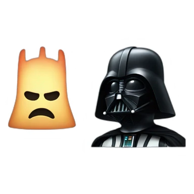 Dark vader sticker