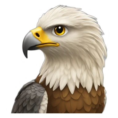 Aigle allemand sticker