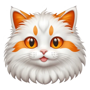 fake cartoon cat sticker