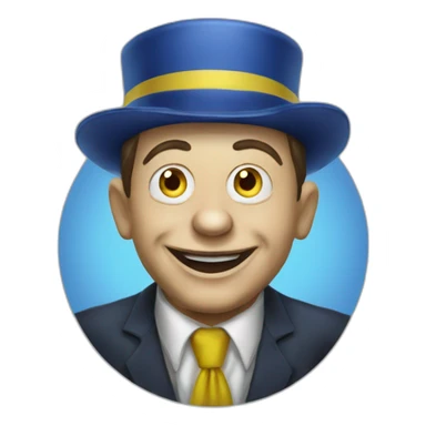 Jewish Volodymyr Zelenskyy war clown sticker