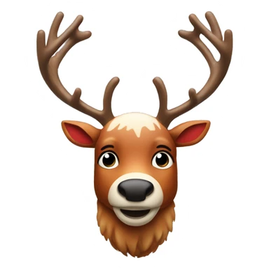 rudolph the red nosed rendeer sticker