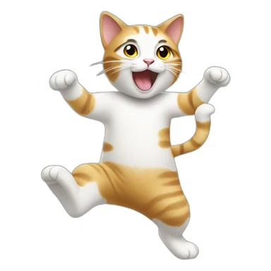 dancing-cat sticker