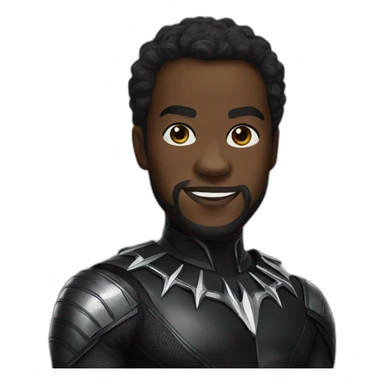 Black Panther kfc sticker