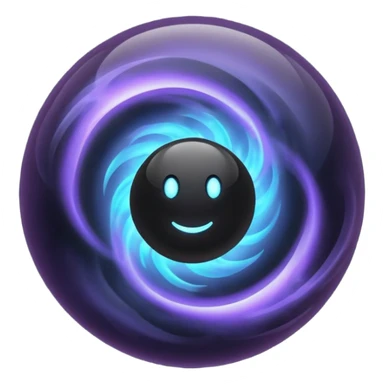 black magic sphere sticker