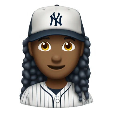 New York Yankees hat  sticker