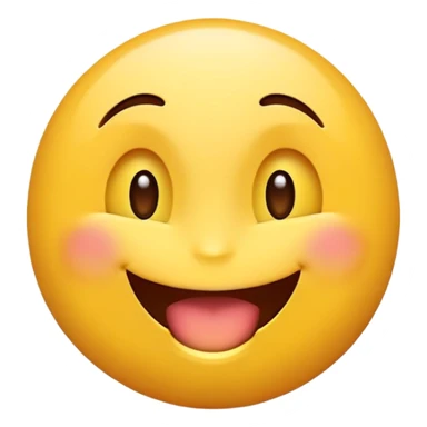 Emoji souriant qui tire la langue  sticker