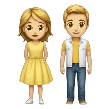 Garçon Sur Une Fille sticker