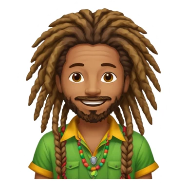 Shaggy Reggae Singer sticker