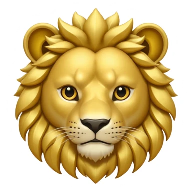 Un león picando el ojo sticker