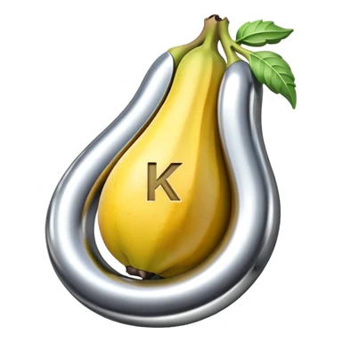 Scientific Symbol of potassium sticker