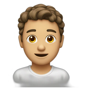 carita feliz y triste sticker