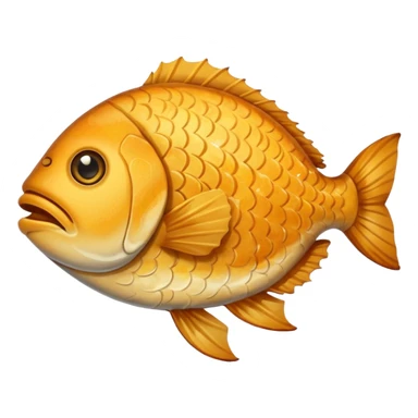 fried fish  sticker