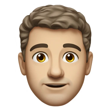 Paul Mescal actor realistic portrait small eyes lifelike sticker