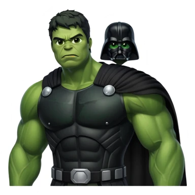 hulk darth vader sticker