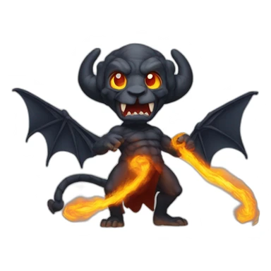 Balrog from the lord of the rings slack emoji sticker