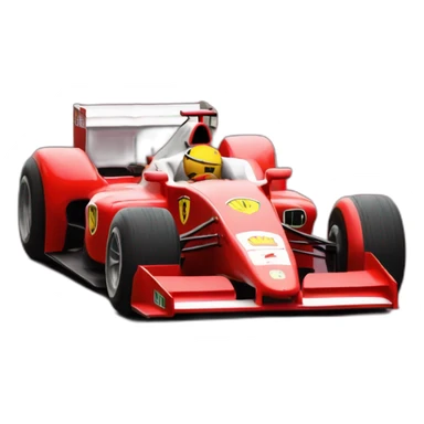 f1 ferrari car sticker