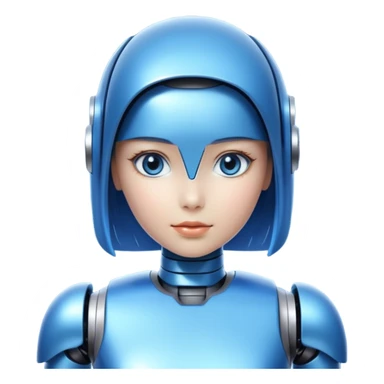 girl ai robot sticker