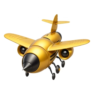 bee jet plan sticker