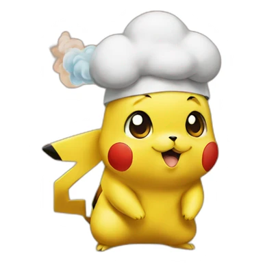 pikachu-smoking-biriyani sticker