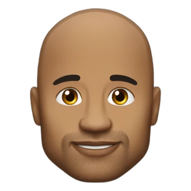 Dwayne the rock Jonson  sticker