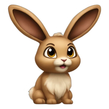 Lopunny realistic sticker