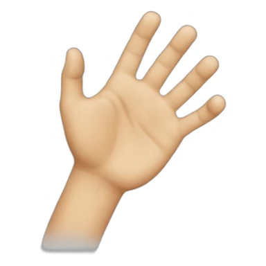 A hand quickly pressing a button on a loop sticker