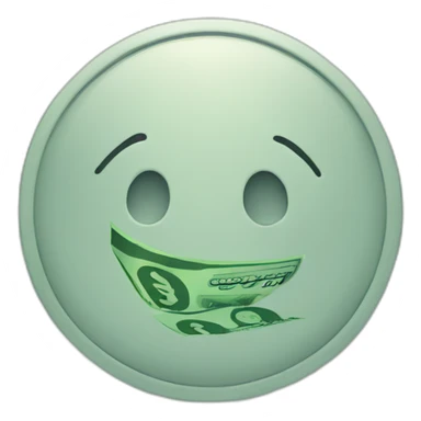 money out, expense, spending money sticker