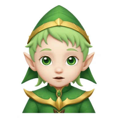 baby elf sticker