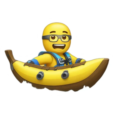 Banana boat sticker