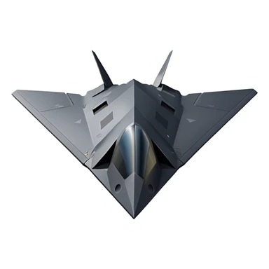 F-117 Nighthawk - Lockheed Martin (Stealth Grey) sticker