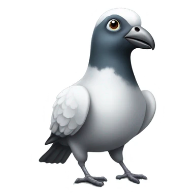 monopoly man pigeon sticker