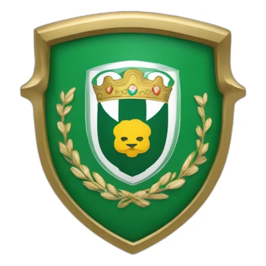 Escudo del betis en azul sticker