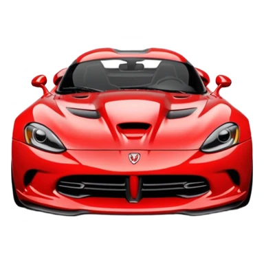 Dodge viper logo sticker
