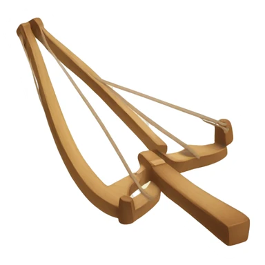 Slingshot with elastic band sticker