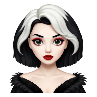 Cruella de vil  sticker