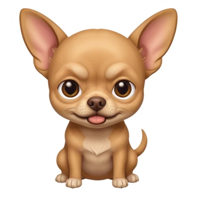 very annoying toothless chihuahua sticker