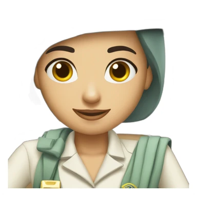 saudi airlines flight attendant sticker