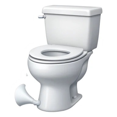 An angry toilet sticker