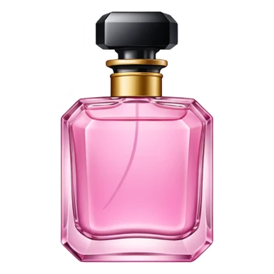 Pink perfume sticker