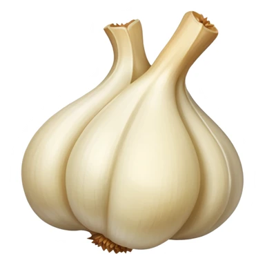 single peeled garlic clove  sticker