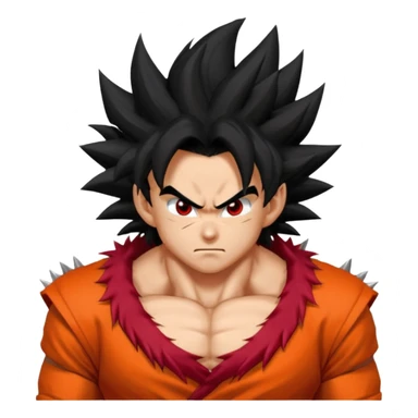 Goku super Saiyan 4 sticker